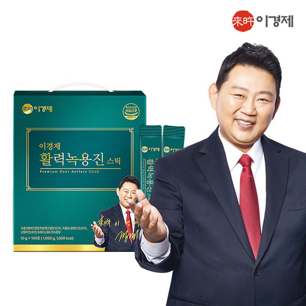 [Lee Gyeongje] Premium Deer antlers Sticks 10g x 100 ea _ support immunity Energy _ Made in Korea